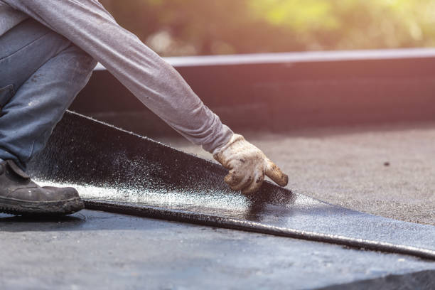 Professional Exterior Waterproofing technician working in Marbury, MD